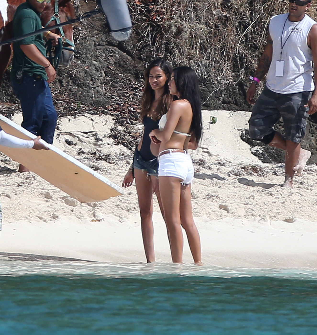 PREMIUM EXCLUSIVE: Victoria Secret Angel Adriana Lima takes to the islands of Puerto Rico to shoot the upcoming seasons promotional material