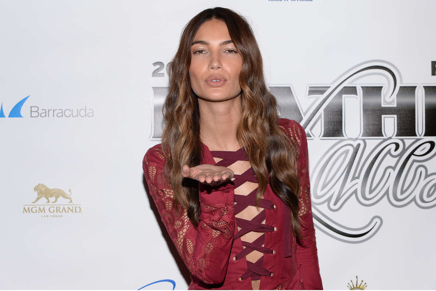 Lily-Aldridge-12th-Annual-Leather-and-Laces-Super-Bowl-2